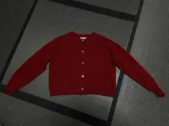 Helm カーディガン レッド M