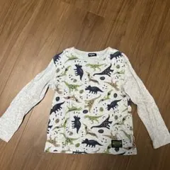 Klädskäp 恐竜柄 長袖カットソー 120