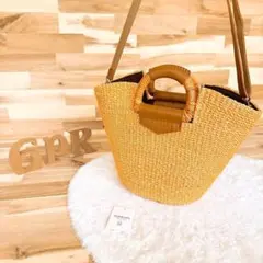 【トレジャートプカピ】アパカ ショルダーバッグ2wayトートバッグ オレンジ×茶