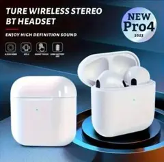 【新品・未使用】Bluetooth 5.0 TWS Pro 4ワイヤレスイヤホンのサムネイル