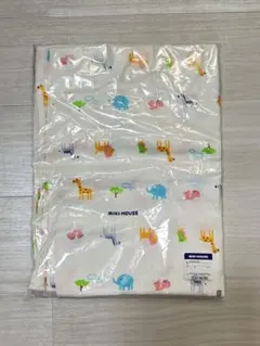 MIKI HOUSE 動物柄 ブランケット 110cm