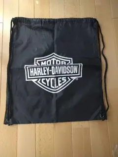Harley-Davidson ヘルメットバック　ドローストリングバック 黒のサムネイル