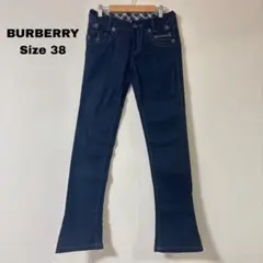 BURBERRY BLUE LABEL 希少✨️ブラックデニムパンツ Y2K 平成のサムネイル