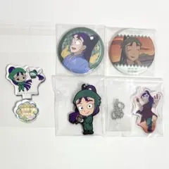 忍たま乱太郎　立花仙蔵　まとめ売り　アクリルキーホルダー　缶バッジ　ラバスト