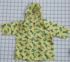 ベビー レインコート 90cm 恐竜柄