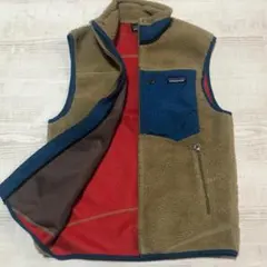 好配色の廃番モデル美品‼️パタゴニア クラシック・レトロX・ベスト アッシュタン