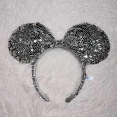 ディズニー ミニー カチューシャ シルバー