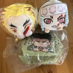 鬼滅の刃　煉獄、宇髄、行冥さんアニメキャラクター ぬいぐるみセット
