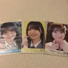 ≒JOY "体育館ディスコ" 特典生写真 村山結香/市原愛弓/山野愛月 3枚