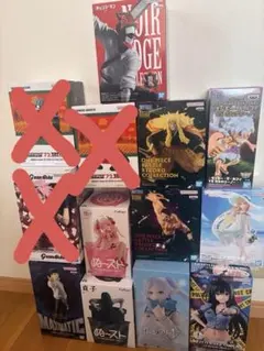 最新プライズフィギュア 18体まとめ売り ドラゴンボール 忍たま