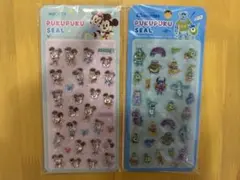 【新品未使用】ディズニーPUKUPUKUシール2枚セット ミッキー モンスターズ