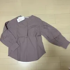 未開封　Futier Land バルーンスリーブバンドカラーブラウス