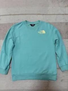 【美品】THE NORTH FACE トレーナー 140 ミントグリーン