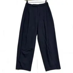 アーバンリサーチドアーズ　ワンタックテーパードスラックス　ネイビー　36 / S