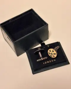 R.ニューボールド 水玉 花柄 カフスボタン カフリンクス ポールスミス