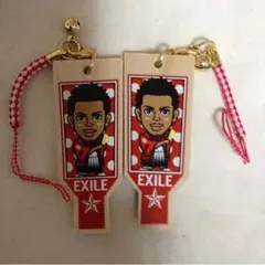 EXILE NESMITH 羽子板ストラップ セット