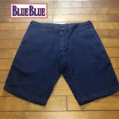 BLUE BLUE★コットンインディゴショートパンツ ♠︎サイズLのサムネイル