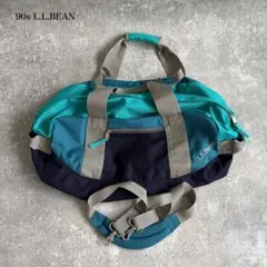 【L.L.BEAN】 90s エルエルビーン ボストンバッグ 2WAY 刺繍ロゴのサムネイル