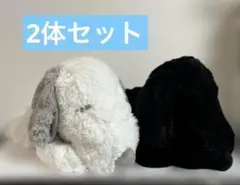 SNOOPYスヌーピー　 寝そべり　 マスコットぬいぐるみ ホワイト ブラック