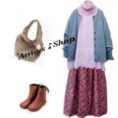 ジ.エンポリアム花柄ロングスカート