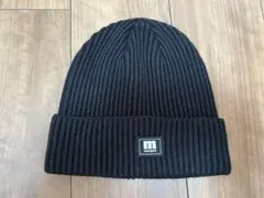 もなち様専用　マンシング　レディースゴルフ　ニット帽　（ブラック）