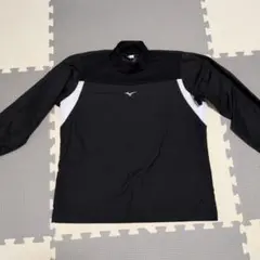 Mizuno アンダーシャツ ブラック/ホワイト 150