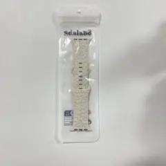 Apple Watch バンド ヒョウ柄 ベージュ シリコンバンド