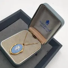 WEDGW00D ウェッジウッド カメオ ネックレス ジャスパー ヴィンテージ