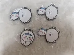 ナガノマーケット ハチワレ ラバーキーホルダー