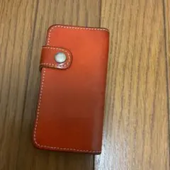 栃木レザー 手帳型 iPhoneケース