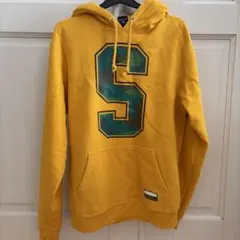 2000年代 STUSSY カモフラ Sロゴ スウェットパーカー M