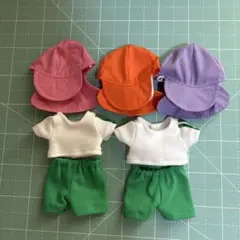 みゆき様用メルちゃんの体操服×2とカラー帽子×3