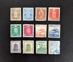 田沢旧大正毛紙支那加刷5種 使用済み - メルカリ