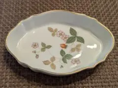 ウェッジウッド　ワイルドストロベリー　オーバル　菓子・角砂糖・小物入れのサムネイル