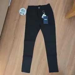 ストレッチ ブラックパンツ 130cm