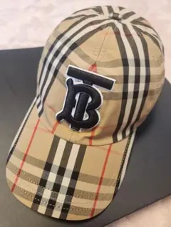 Burberry チェック柄 ベースボールキャップ サイズ6 - メルカリ