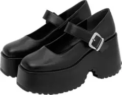 grl グレイル ストラップ厚底ローファー［zr1304］23cm