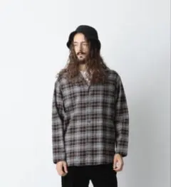 stevenalan チェック柄ネルシャツ