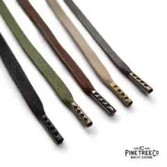 PINE TREE Co. シューレース /8.5・ホワイツ・セミドレス・靴紐のサムネイル