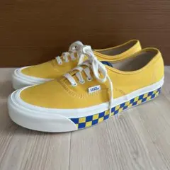 VANS オーセンティック 44DX アナハイム イエロー×チェッカー 28cm