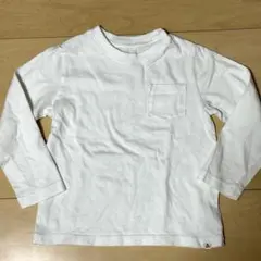 baby gap 無地　ロンT 長袖カットソー　4歳　105 ポケット付き