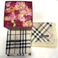 ♡BURBERRY ノバチェック柄 ハンカチ 2枚セット　新品未使用