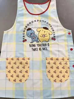 訳あり新品　ポムポムプリン保育士エプロン
