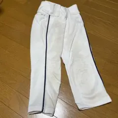 野球 ユニフォームパンツ M ショートサイズ ショート ショートフィット 白 青