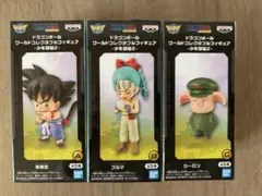 ドラゴンボール　ワーコレ　少年期編2　孫悟空　ブルマ　ウーロン　3種セット　②