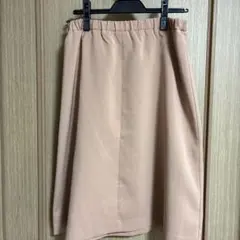 イネド　ベージュ スカート ウエストゴムのサムネイル