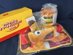 マクドナルド ビックマックファン・キャラクタータオル・マックナゲットクリップ3点