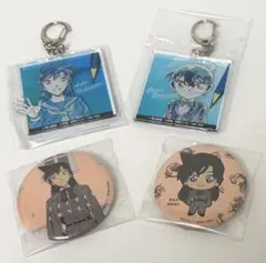 名探偵コナン アクリルキーホルダー・缶バッジセット