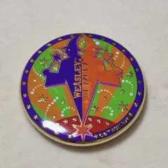 ハリーポッター ホグズミード&ダイアゴン横丁 金バッジ 缶バッジ