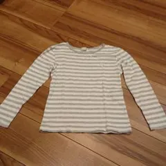 【値下げ！】knit planner　女児 130cm ボーダーカットソー